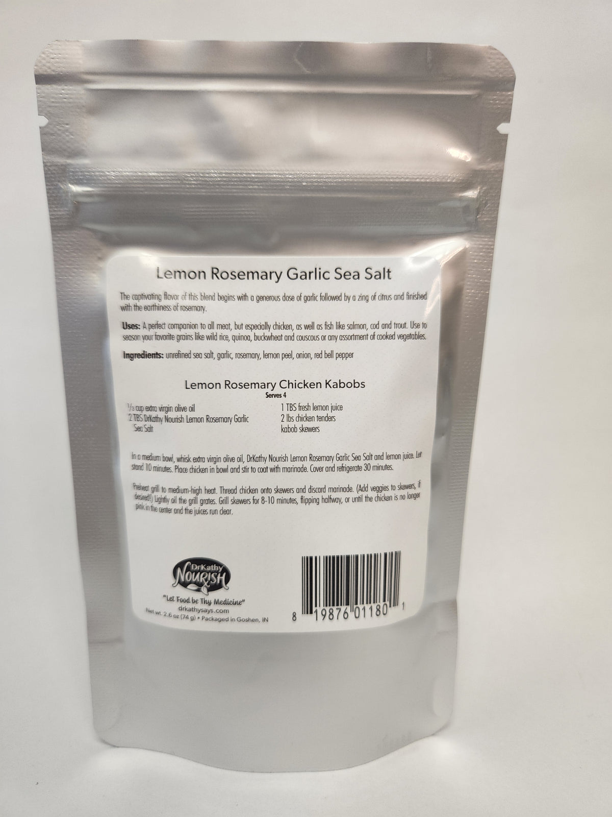 Lemon Rosemary Garlic Seasalt